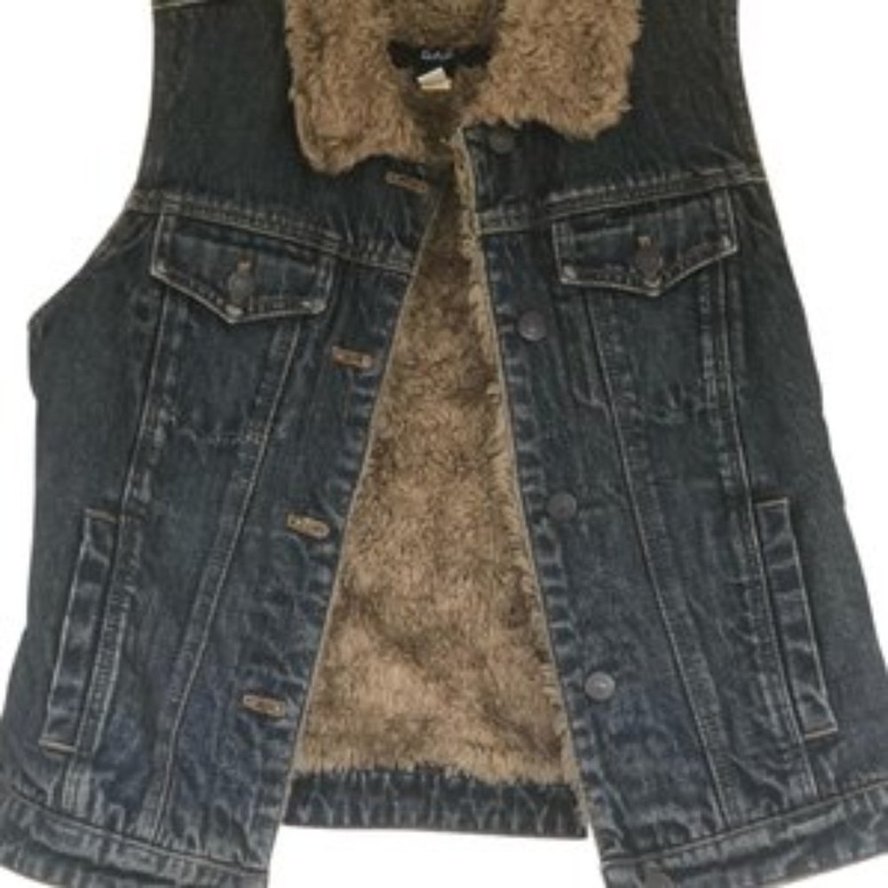 Vintage Gap Size Medium Jean Vest